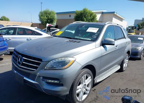 2015 Mercedes-Benz Ml 350 из США, поврежденный, VIN 4JGDA5JB0FA594177